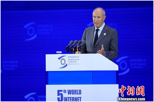 世界知识产权组织总干事弗朗西斯-高锐演讲