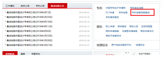 专利审查信息查询